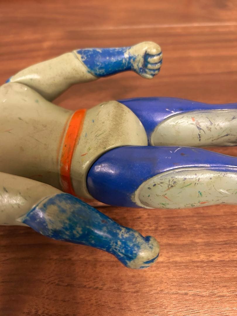 ミラーマン　パイロット版　ソフビ　ブルマァク　当時物　昭和レトロ