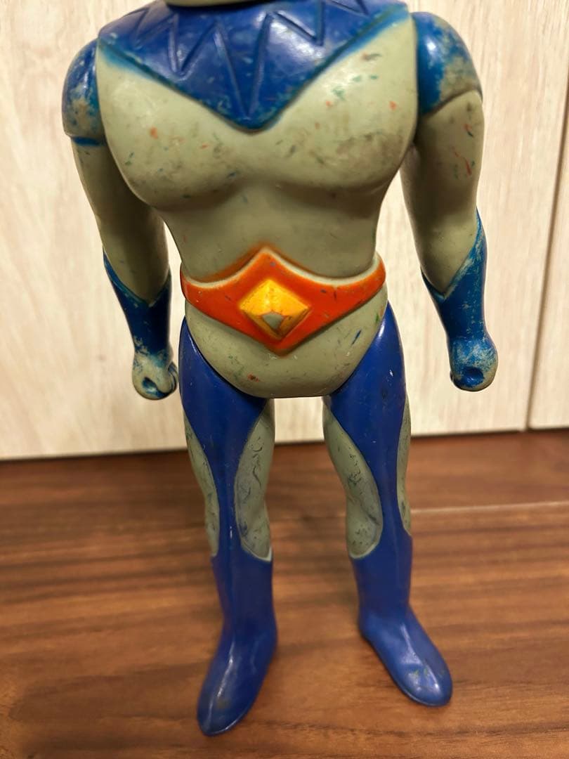 ミラーマン　パイロット版　ソフビ　ブルマァク　当時物　昭和レトロ