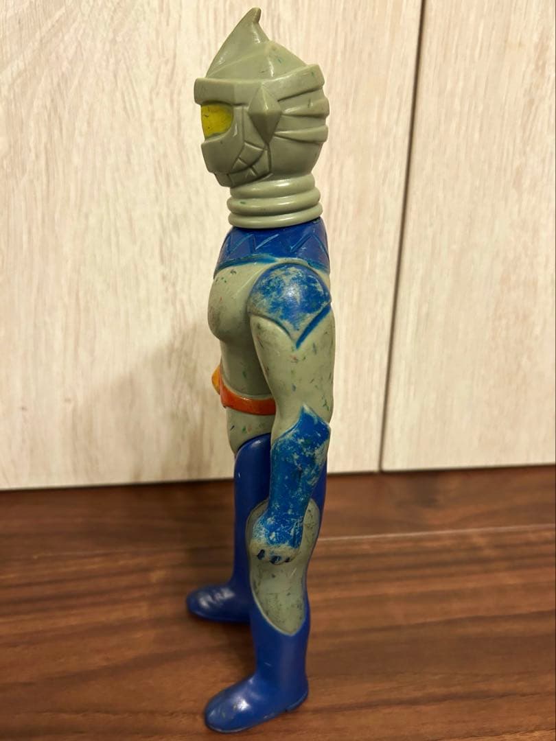 ミラーマン　パイロット版　ソフビ　ブルマァク　当時物　昭和レトロ