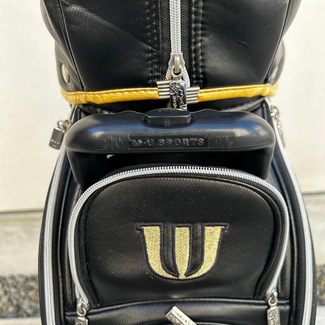 【稀少】 M.U SPORTS キャスター付きキャディバック　ミエコ　ウエサコ