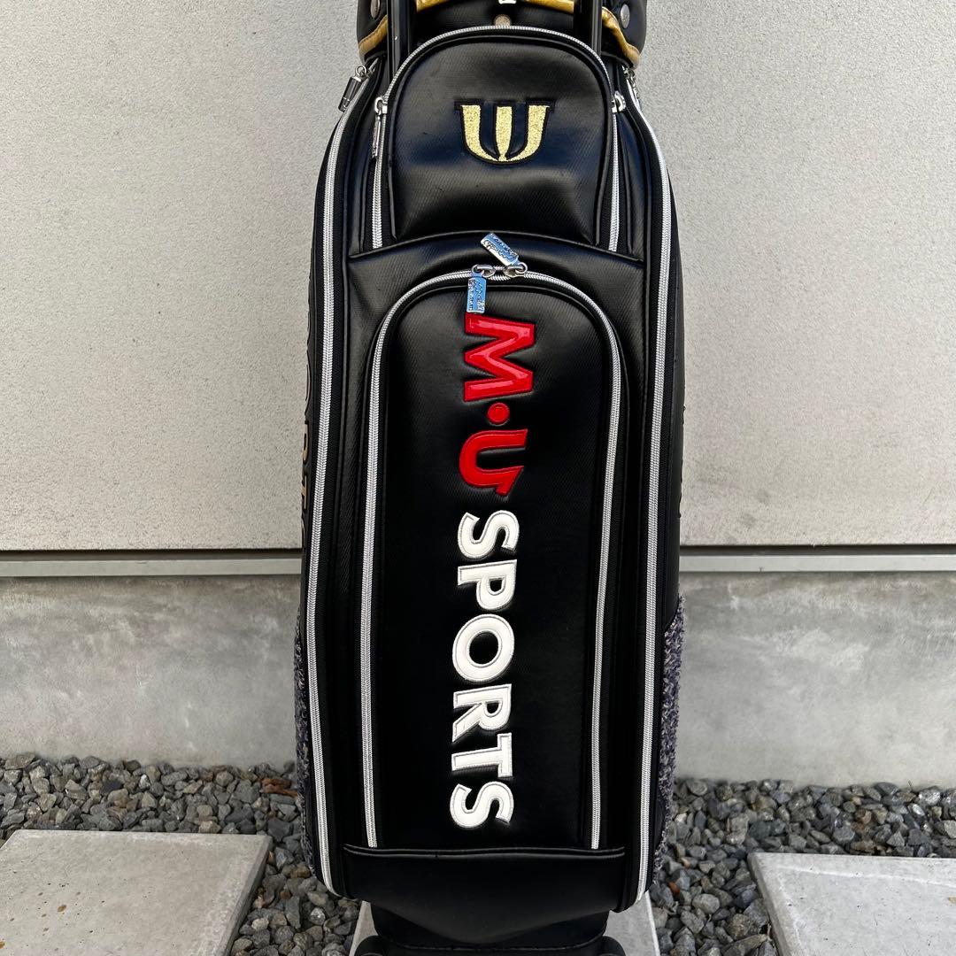 【稀少】 M.U SPORTS キャスター付きキャディバック　ミエコ　ウエサコ