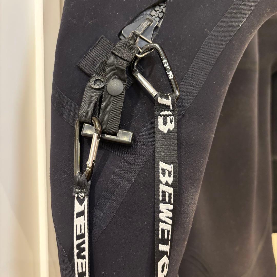 BEWET サーフ　ドライスーツ　ビーウエット　フルスーツ　5×3mm ブラック