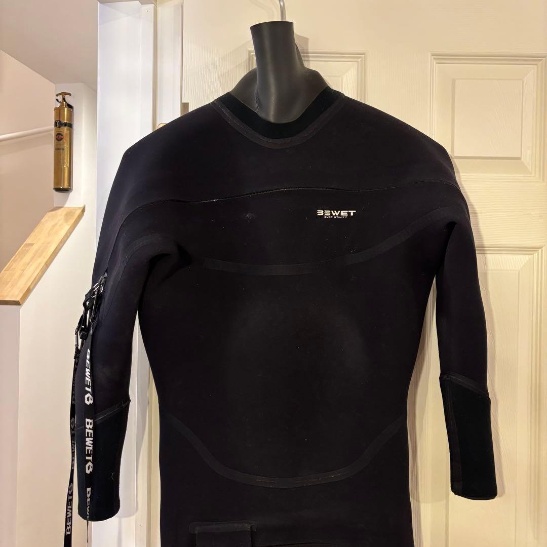 BEWET サーフ　ドライスーツ　ビーウエット　フルスーツ　5×3mm ブラック