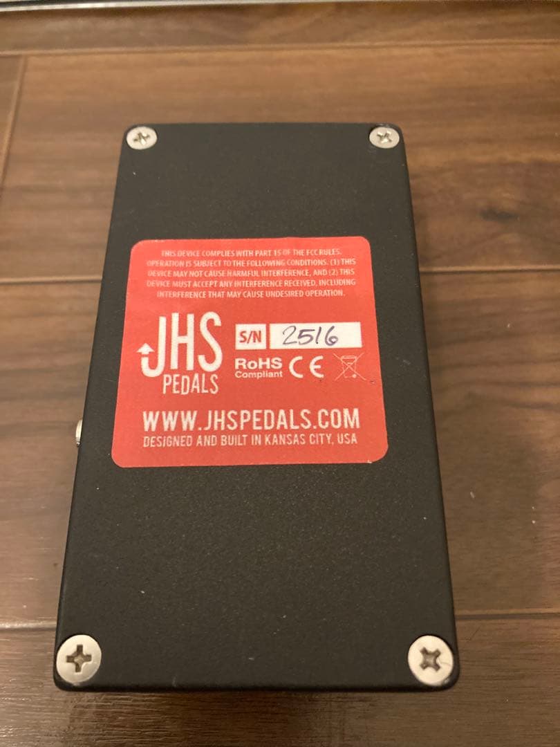 ギター JHS Pedals Lucky Cat Delay BLACK