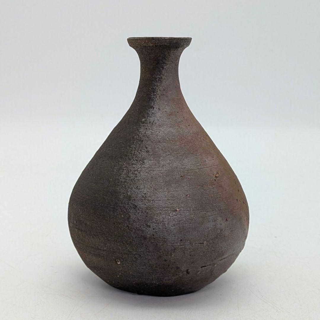 人間国宝 藤原雄 備前焼 徳利 用心箱合布 とっくり 酒器 食器 一輪挿し花入