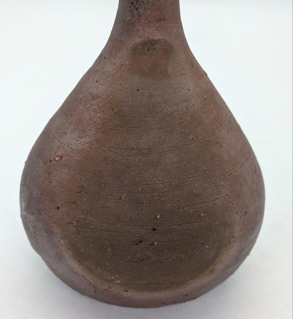 人間国宝 藤原雄 備前焼 徳利 用心箱合布 とっくり 酒器 食器 一輪挿し花入