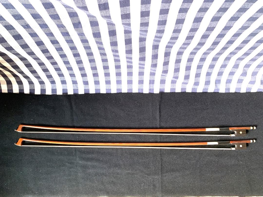 ドイツ製 ４／４サイズ バイオリン弓　Ｌ／Ｗ・ＳＥＩＦＥＲＴ ２本