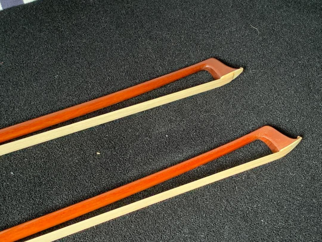 ドイツ製 ４／４サイズ バイオリン弓　Ｌ／Ｗ・ＳＥＩＦＥＲＴ ２本