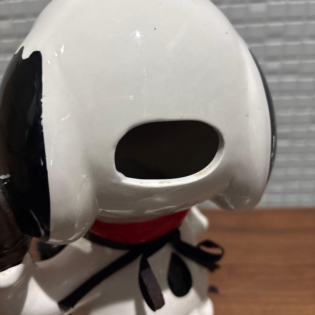 SNOOPY スヌーピー シューシャインキット 陶器 レトロ レア 希少 デニム