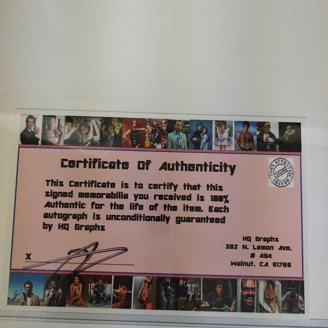 ハリウッド　イーサン・ホーク　直筆サイン入り8Ｘ10 フォト　証明書付き
