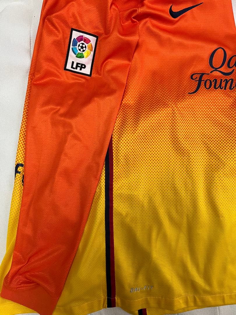 バルセロナ　FC Barcelona 12/13 アウェイユニフォーム　長袖