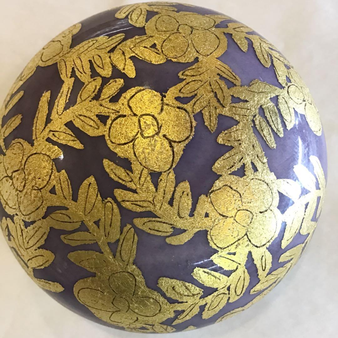 【茶道具】金襴手香合 小野珀子作