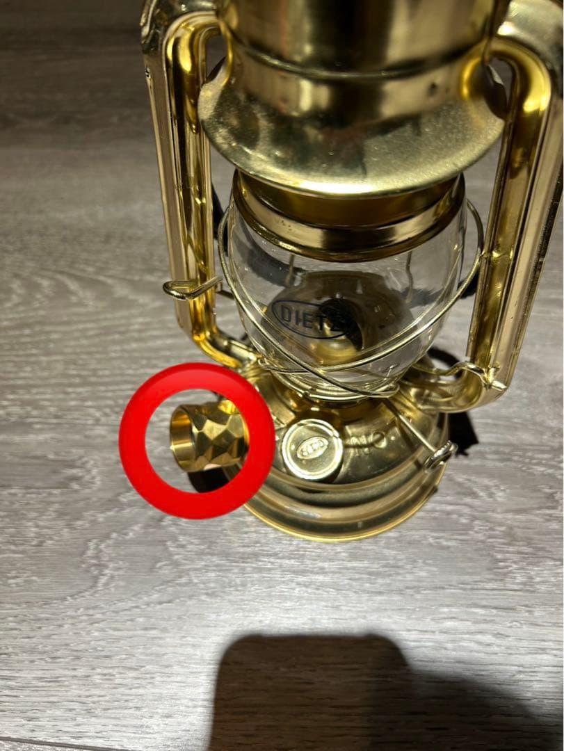 DIETZ ランタン802 60s umber ホヤセット