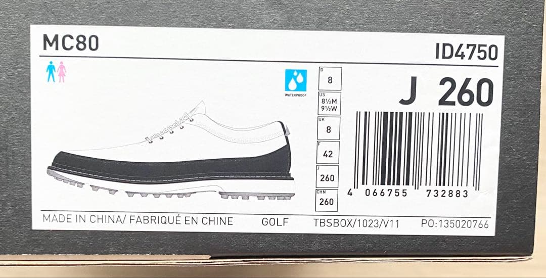 新品 adidasゴルフシューズ MC80 26.0cm 定価29700円