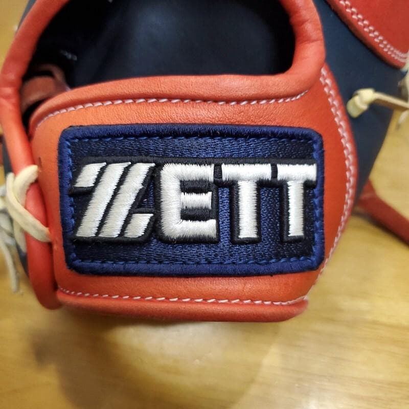 ZETT 日本製 限定カラー 旧ラベル レア ファーストミット 軟式グローブ