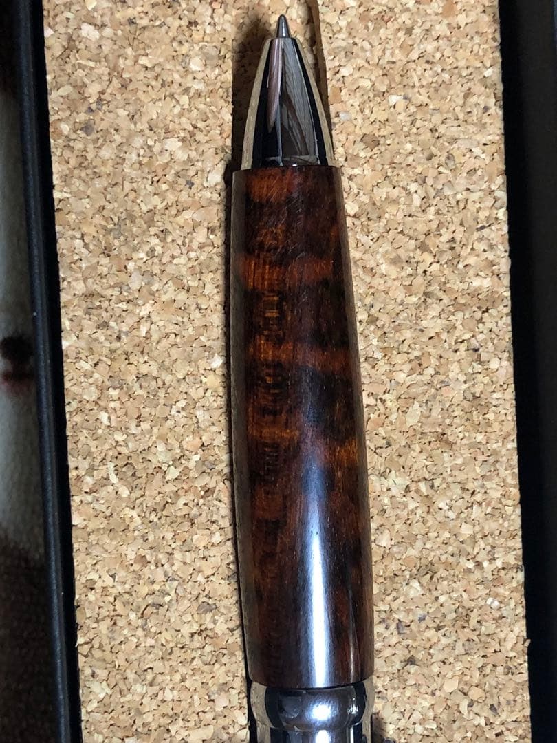 家猫亭ピュアモルト多機能ペン3&1（スネークウッド）No.5 軽度のクラック有り