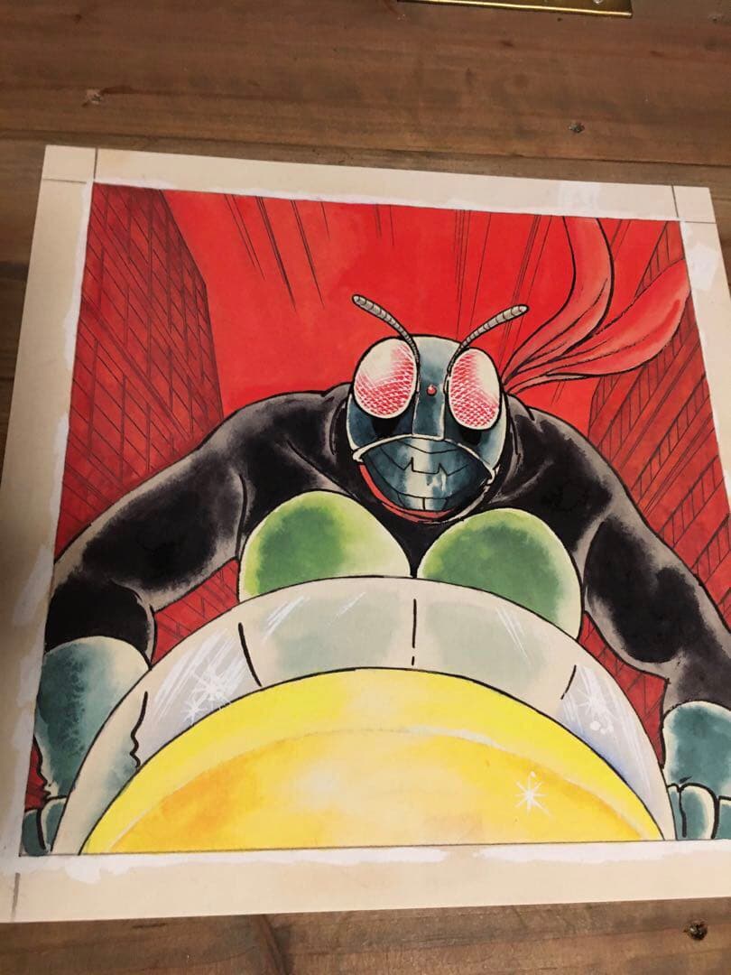 【確認用・確認用】原画★仮面ライダー・キカイダー・ロボット刑事・ゴレンジャー