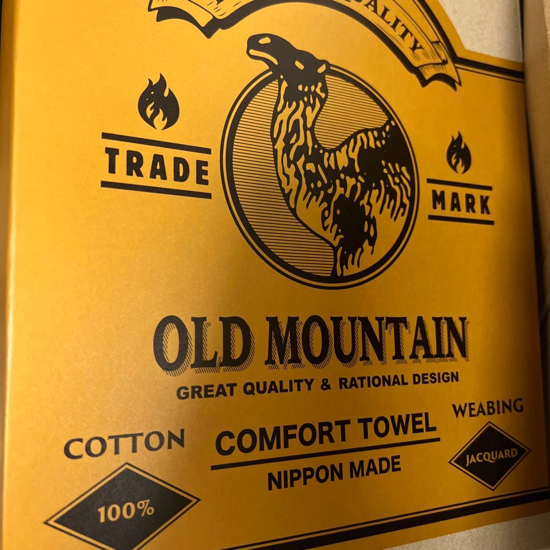 新品 OLD MOUNTAIN タオル キャメル