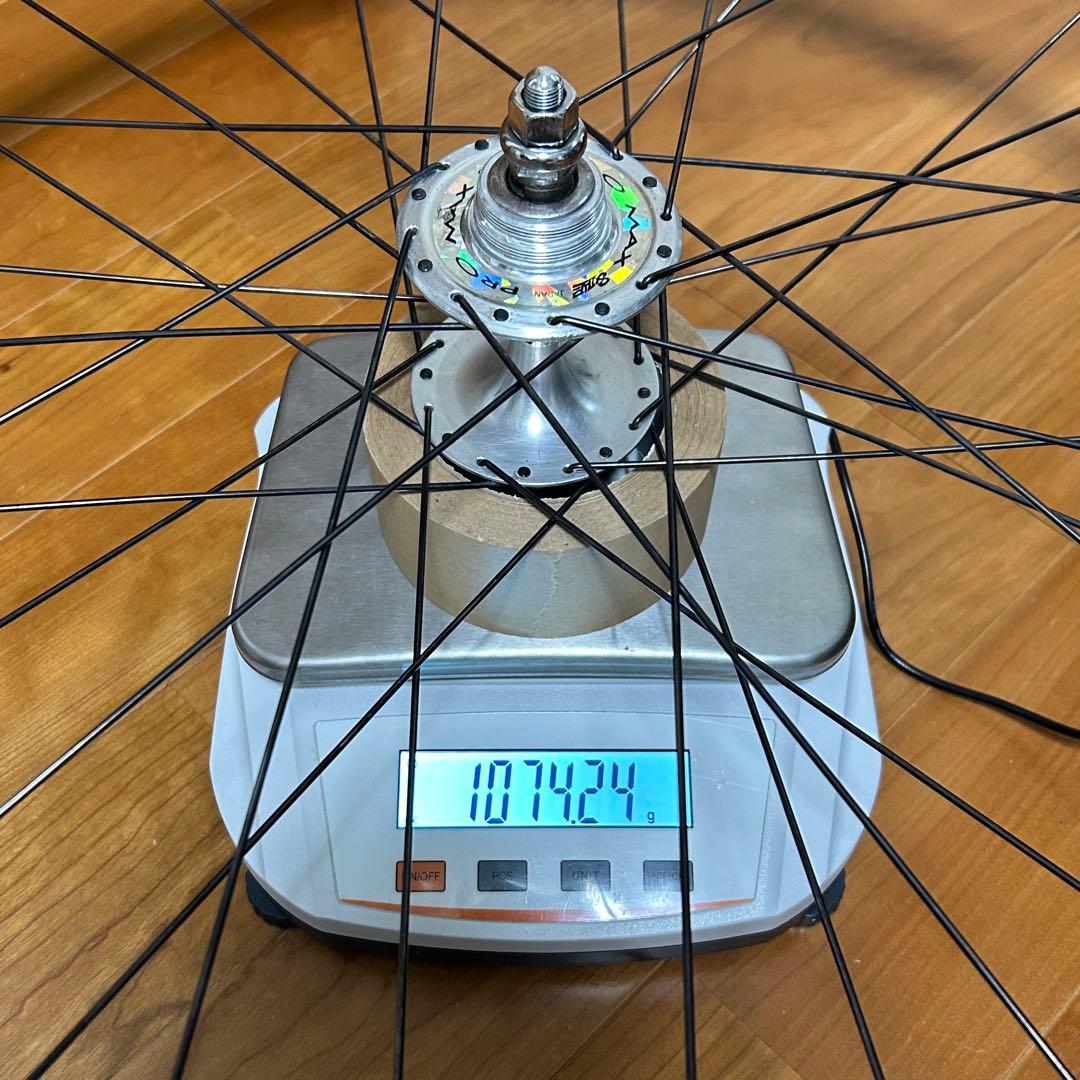 ピスト　ホイールセット　H PLUS SON AT25スズエプロマックス