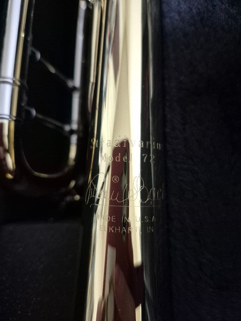 Vincent Bachバック トランペット180MLV72GL　極美品プロ選定