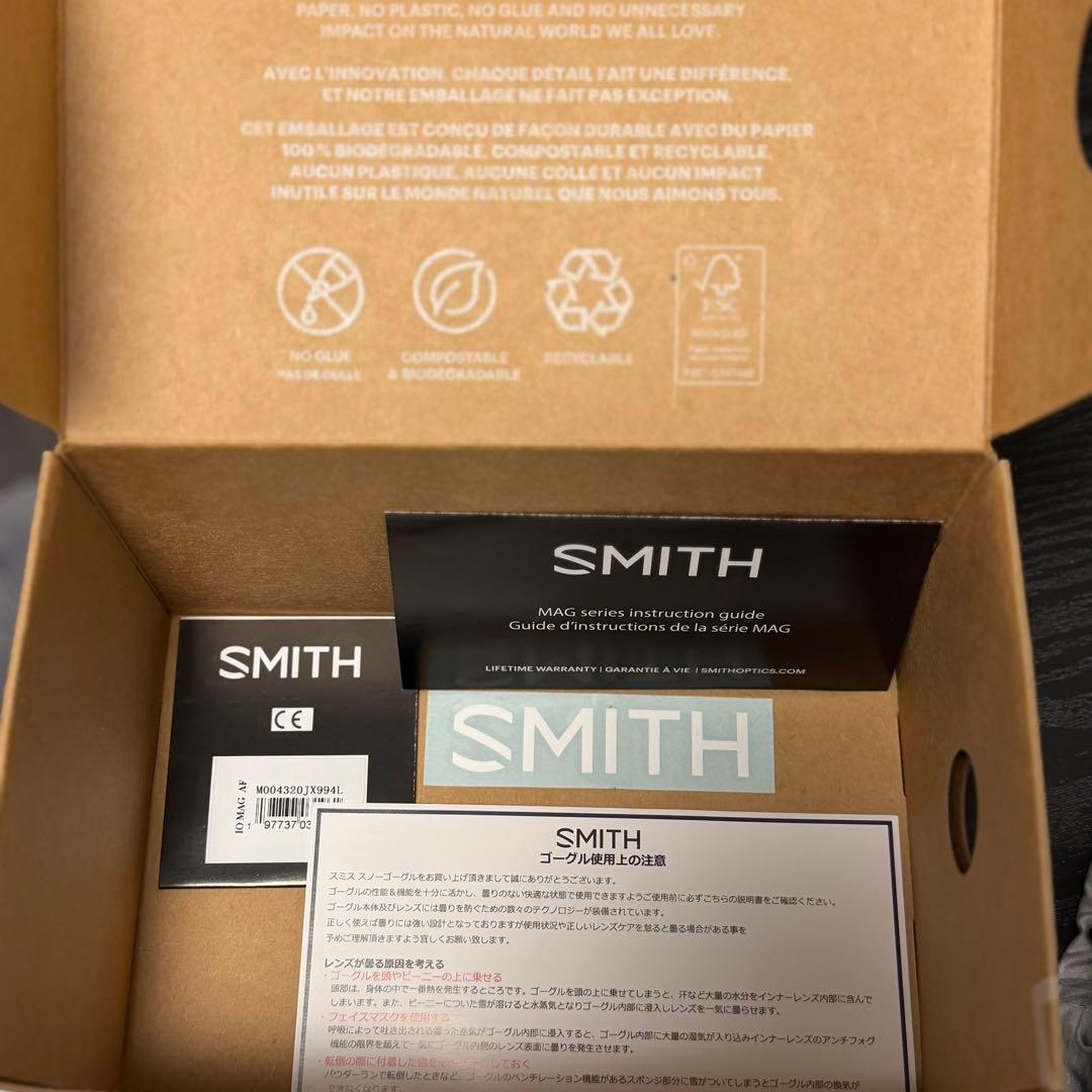 SMITH I/O MAG 24-25 ゴーグル　ブラック