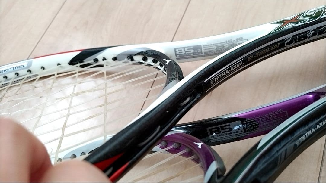 ミズノ　XYST ZZ２本セット　己に克つ　パープル　MIZUNO メルカリ便