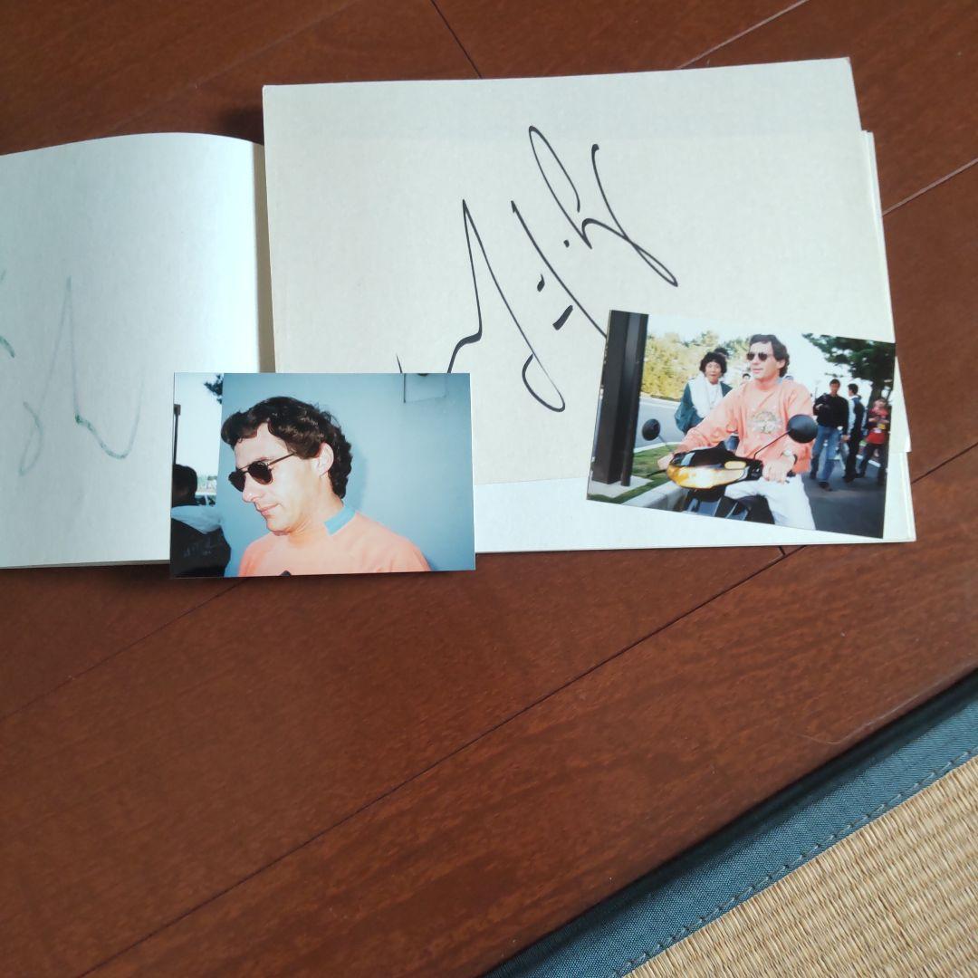 アイルトンセナ サインと写真