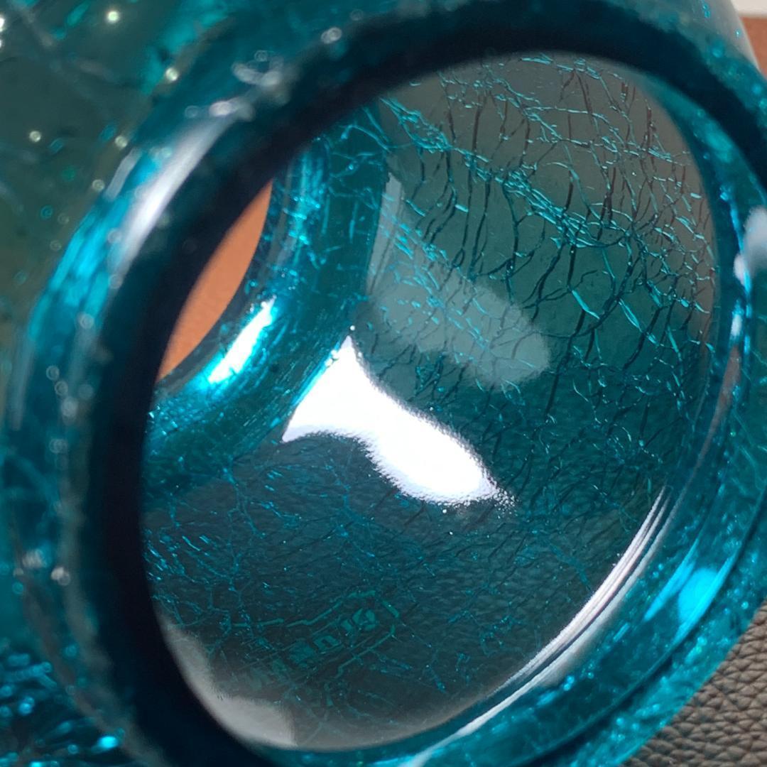 【限定】クラックグラス エメラルドグリーン Feuerhand ホヤ 276