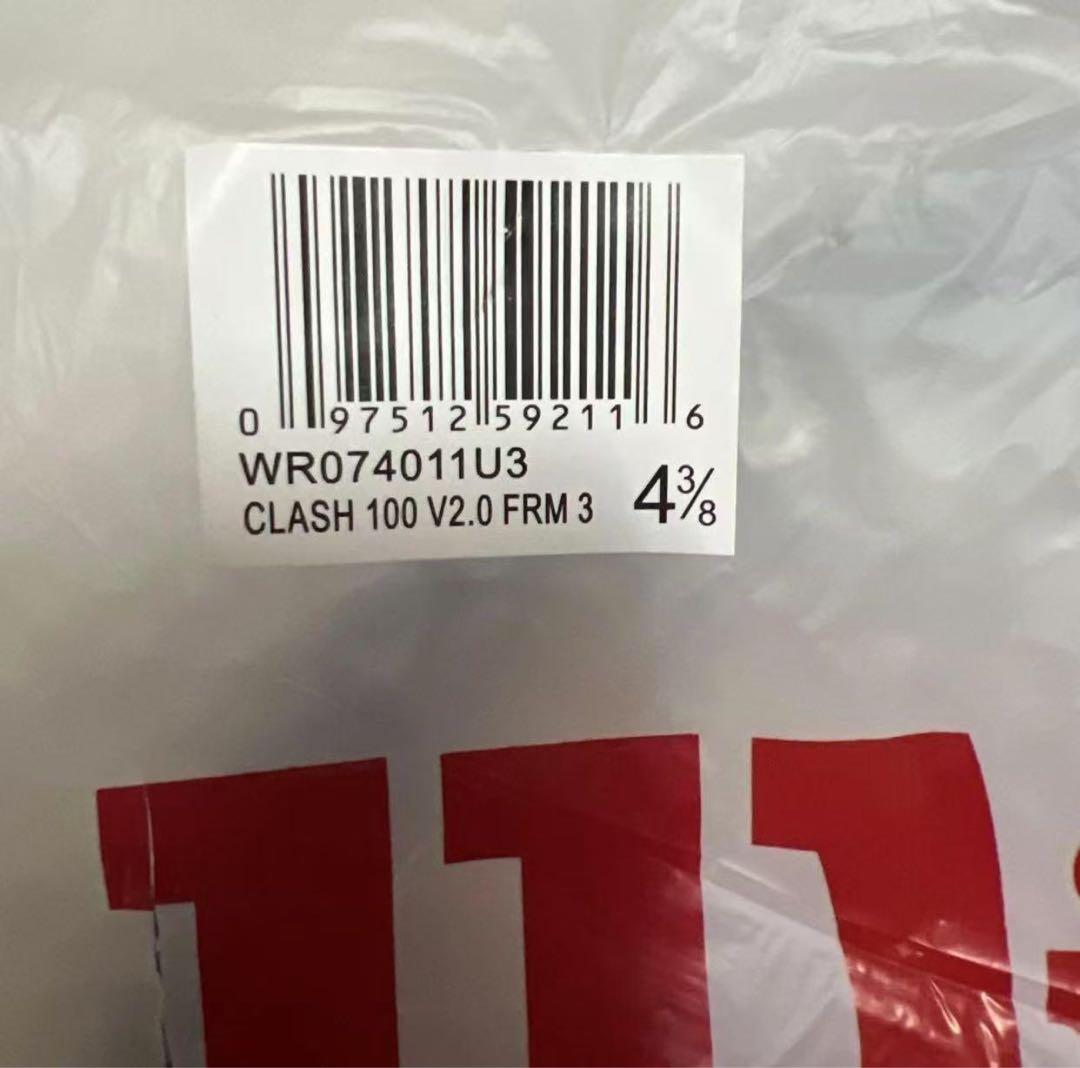 新品未使用Wilson 硬式テニス 未張りラケット CLASH 100 V2.0