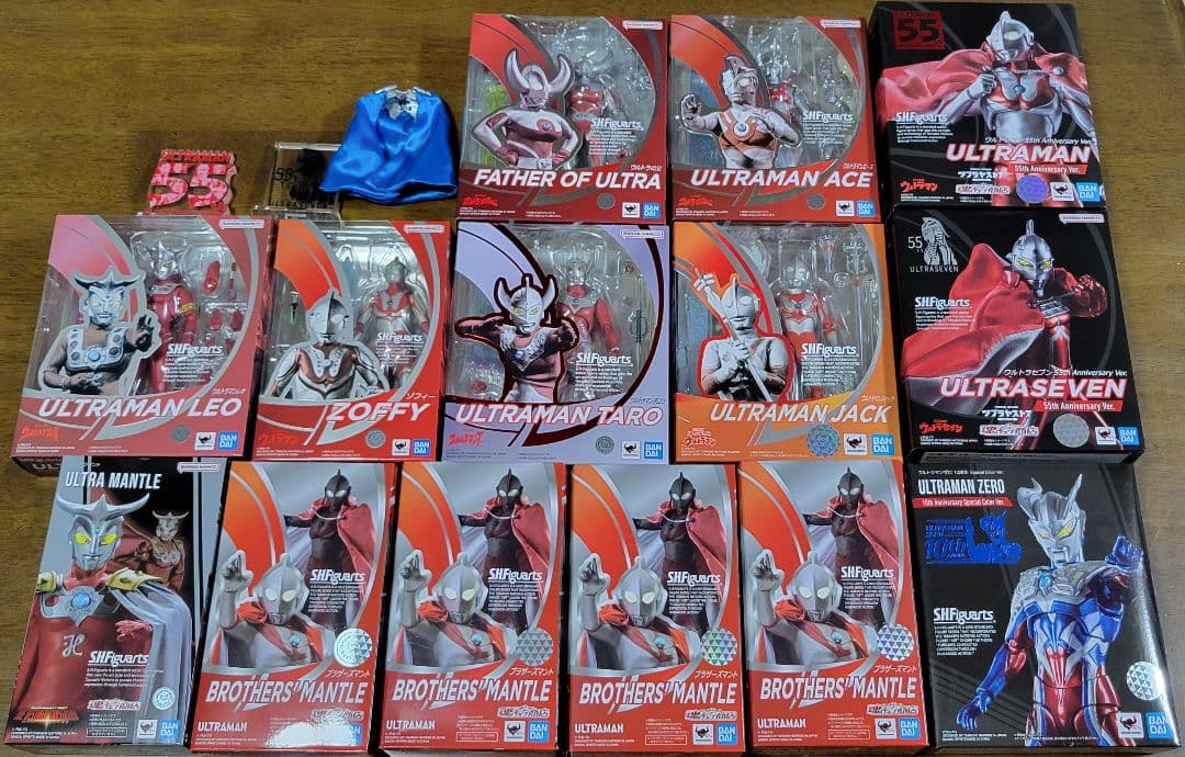 S.H.Figuarts ウルトラ7兄弟+α