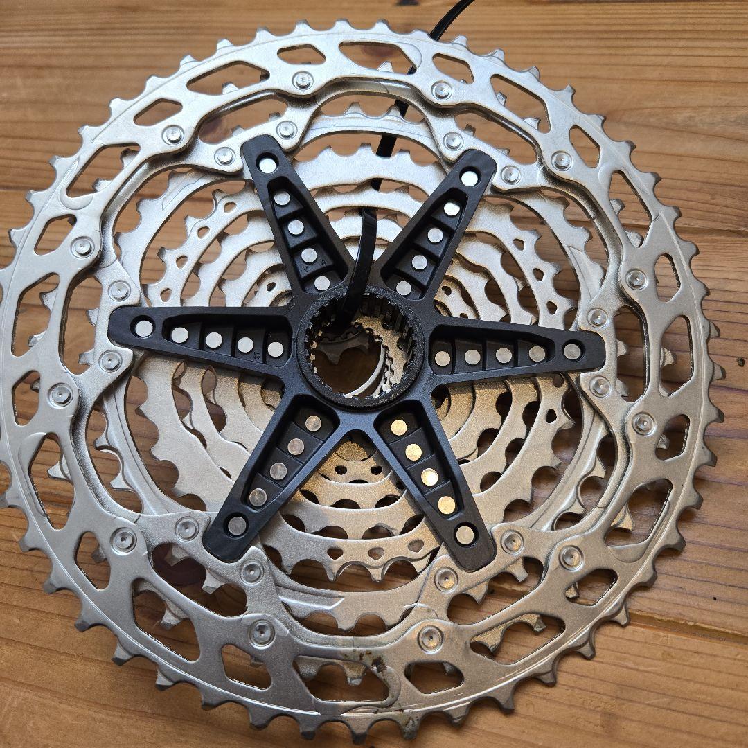 多段式スプロケット シルバー 金属製