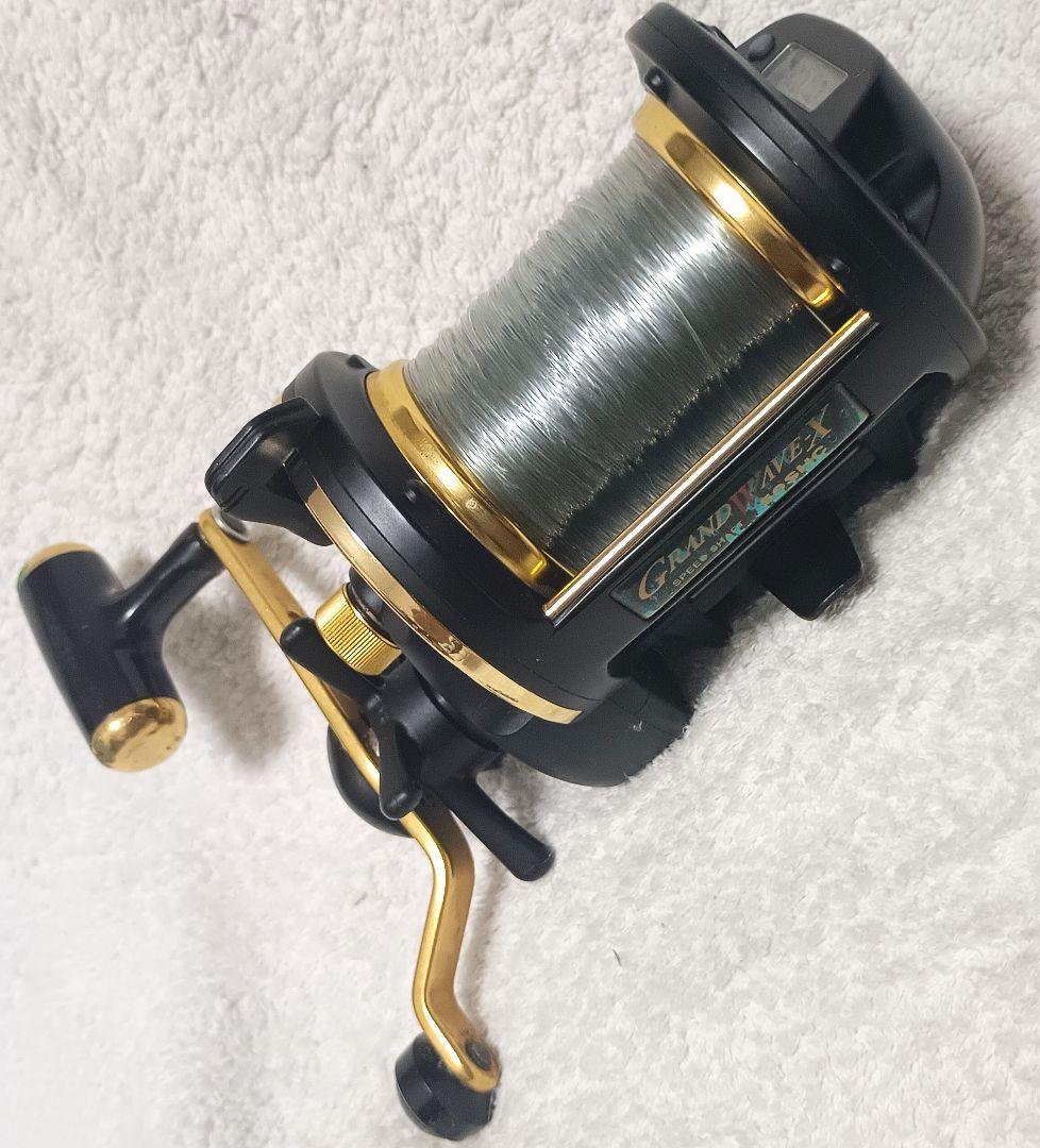 ダイワグランドウェーブX50SHCデジタルカウンター付両軸リール石鯛