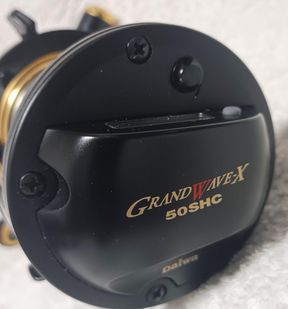 ダイワグランドウェーブX50SHCデジタルカウンター付両軸リール石鯛