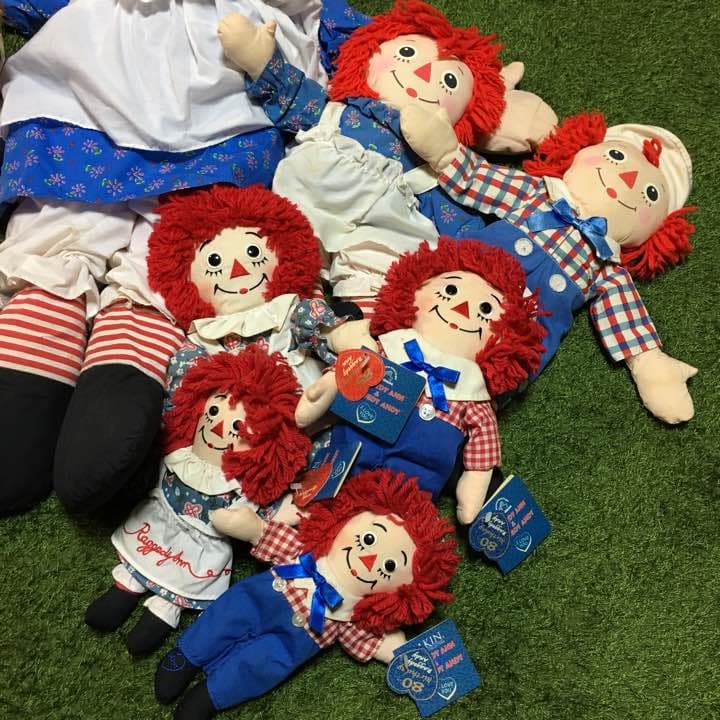 RAGGEDY ANN＆ANDY★ドール★まとめ売り★別売り可