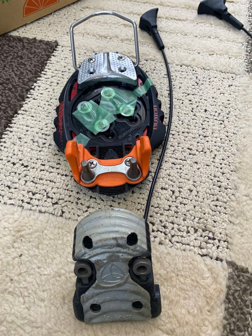 Burton アルペンボートビンディング　アルペンブーツヒール、カント、など