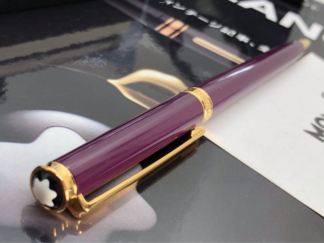 ⭐️幸運金運パワーのレアなパープル⭐️ノブレスオブリュージュNo15280モンブラン