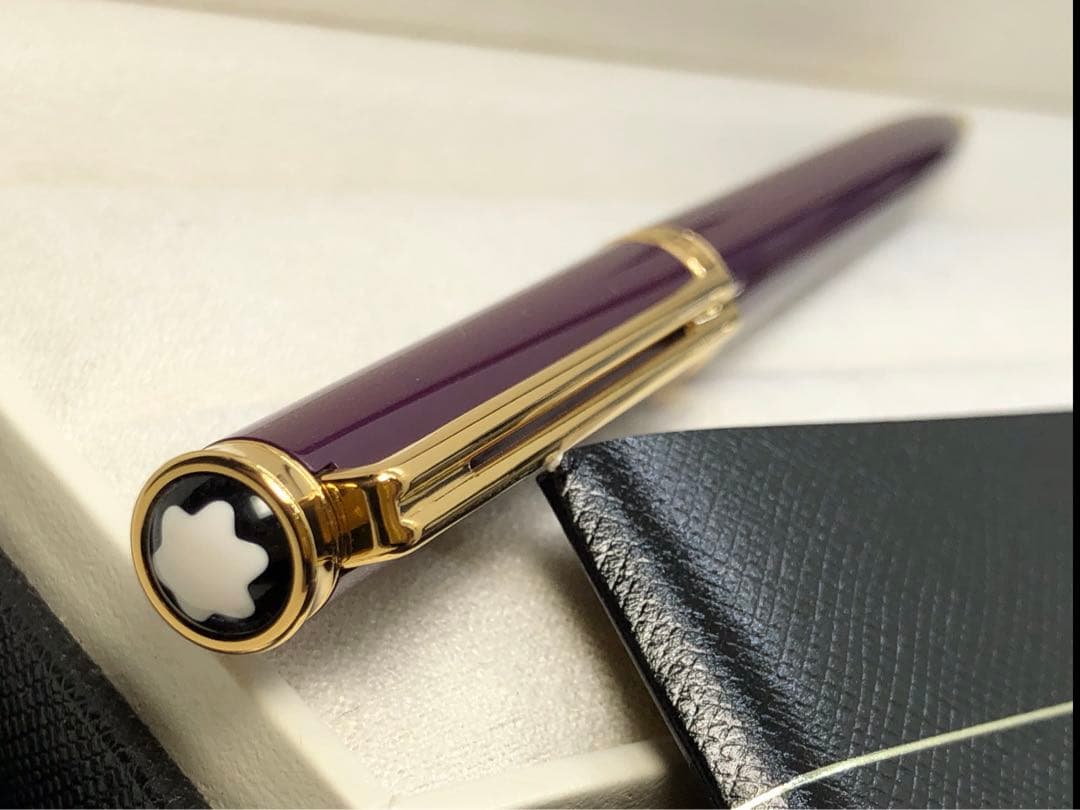 ⭐️幸運金運パワーのレアなパープル⭐️ノブレスオブリュージュNo15280モンブラン