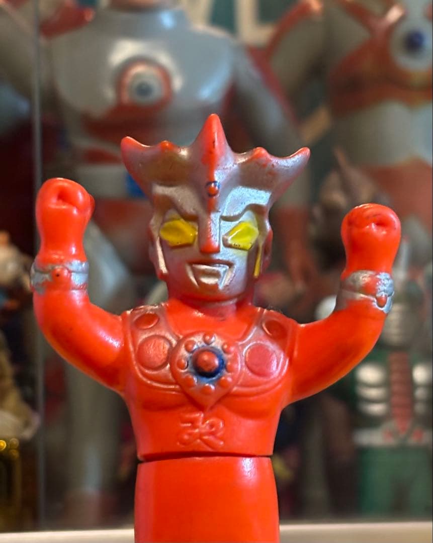 ウルトラマンレオ　パトラ　ミニソフビ　当時物