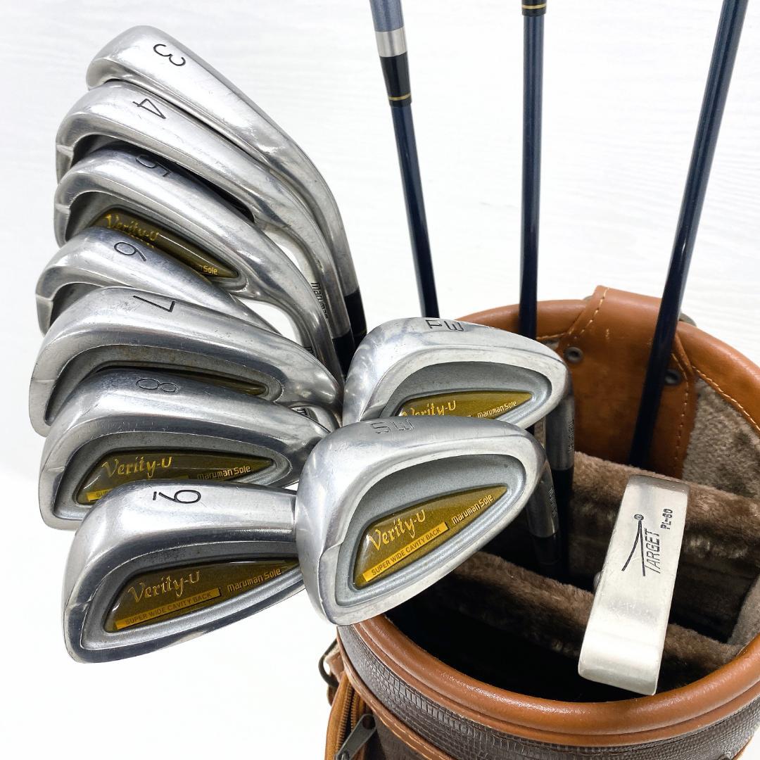 【格安‼】 maruman マルマン メンズ ゴルフ クラブ 初心者 セット R
