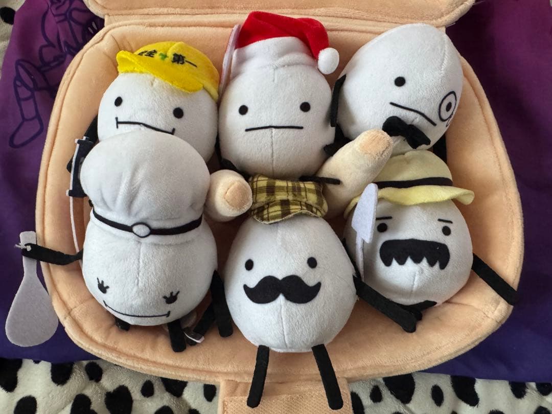 ひみつのおるすばん卵のキャラクター6体セット（MAKESHIP）