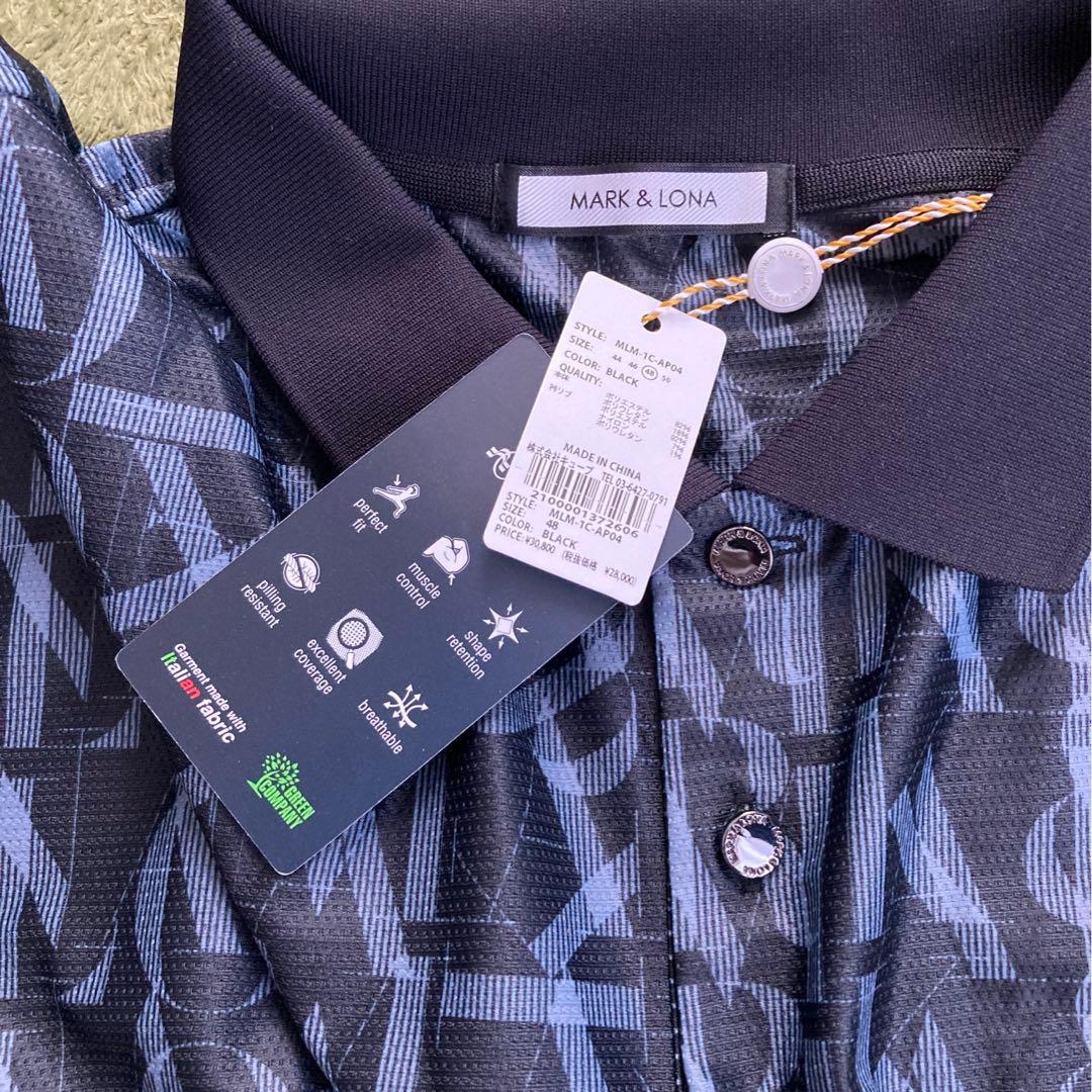 新品 MARK&LONA 完売モデル！半袖ポロシャツ 48 マークアンドロナ