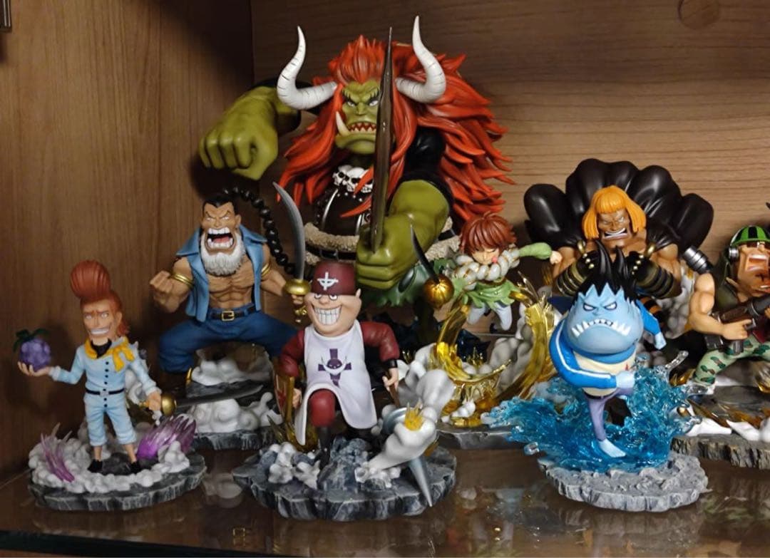 ONE PIECE 白ひげ海賊団 18点 ガレージキット ガレキ スタチュー①