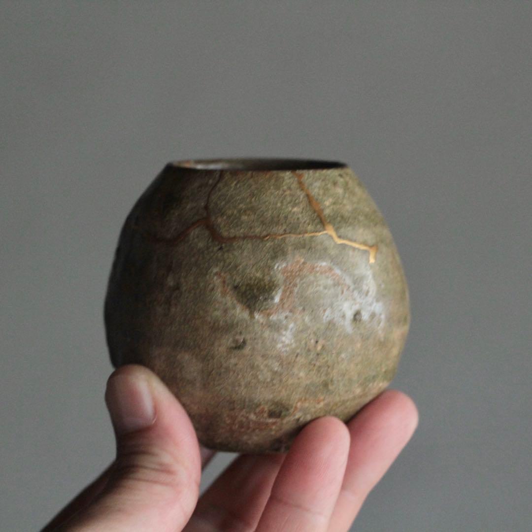 高麗青磁 小壺 ぐい呑み 酒器 朝鮮美術 古美術 古道具 アンティーク 盃