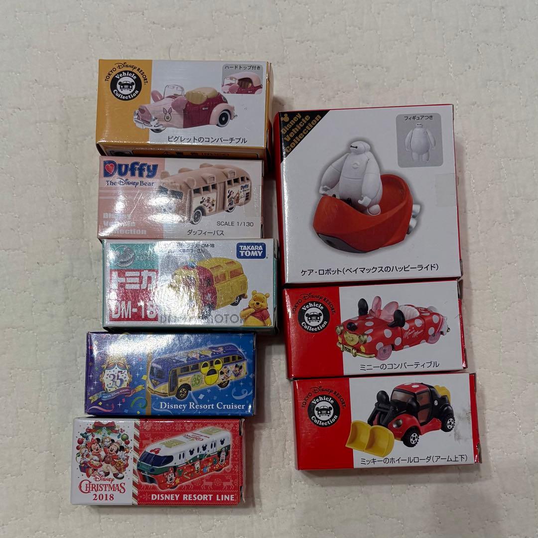 ディズニーミニカー 8個セット