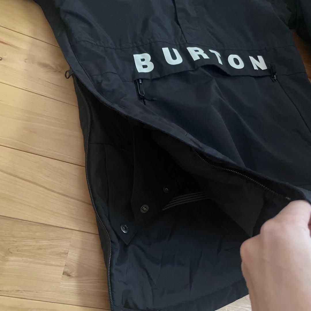 BURTON ブラック スノーボードウェア