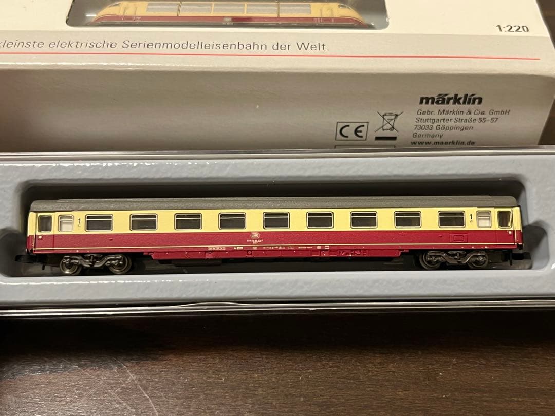 märklin Zゲージ 電気機関車 BR103、Eurofima客車セット