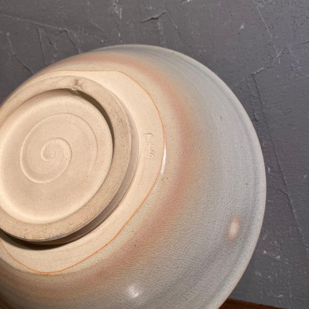 萩焼 十二代 田原陶兵衛 三島手 鉢 共箱 骨董品 器 在銘 作家物