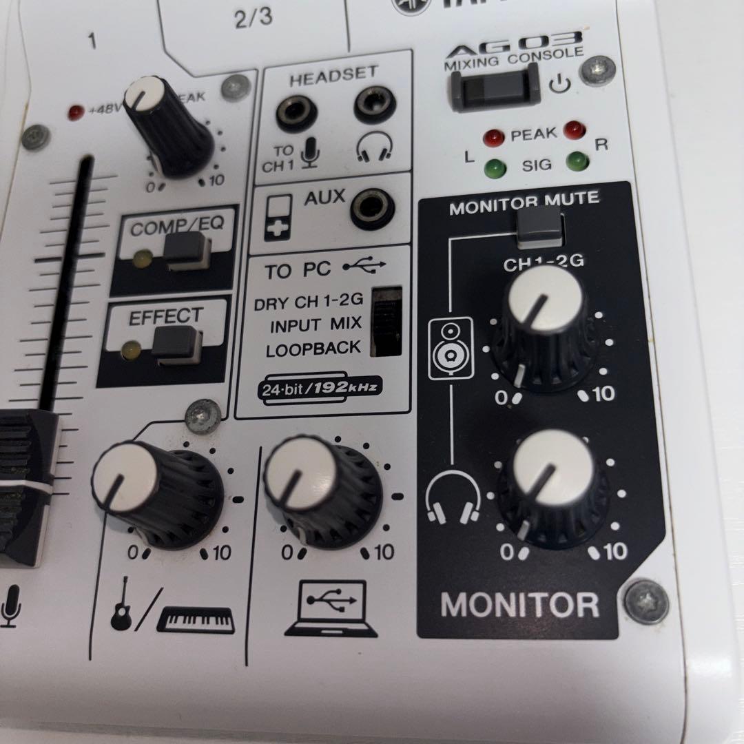 Yamaha AG03 ミキシング・コンソール