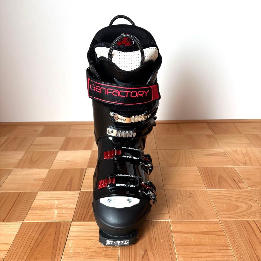 GENFACTORY 80 スキー靴 ブラック 27〜27.5cm
