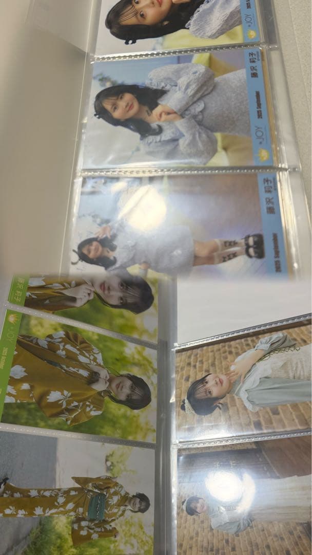 ニアジョイ ≒JOY 藤沢莉子 生写真 封入 コンプ まとめ売り